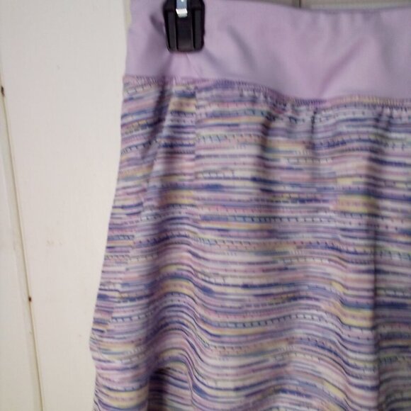 Zelos Skort Women M Skirt With Shorts Active Athletic Pattern Purple Blue - Picture 12 of 15